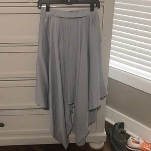 NWT Boutique Crinkle Handkerchief Skirt